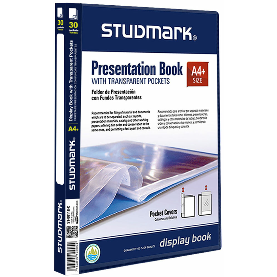 Folder con 30 Fundas A4 Studmark 1