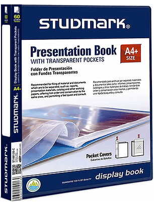 Folder con 60 Fundas A4 Studmark