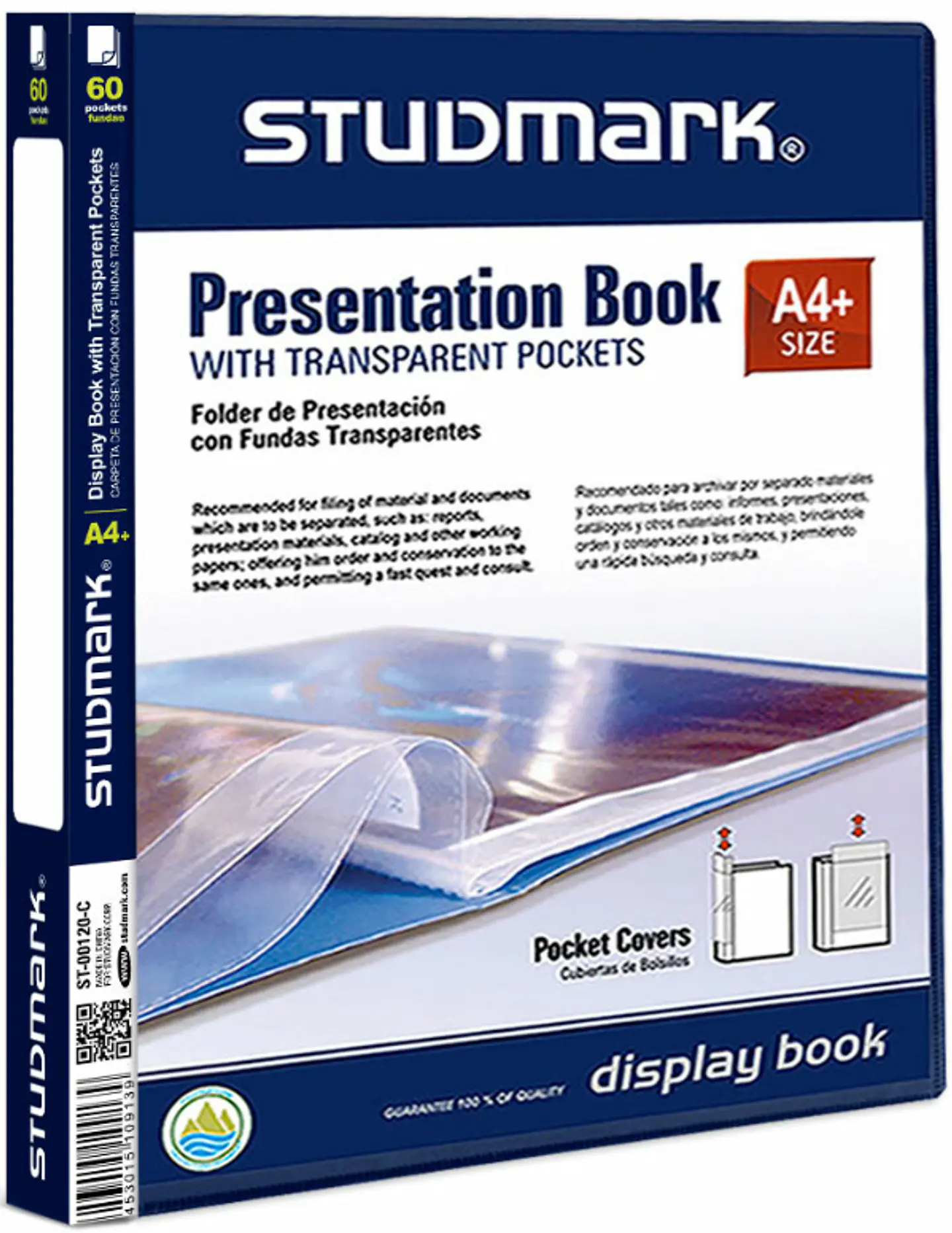 Folder con 60 Fundas A4 Studmark 1