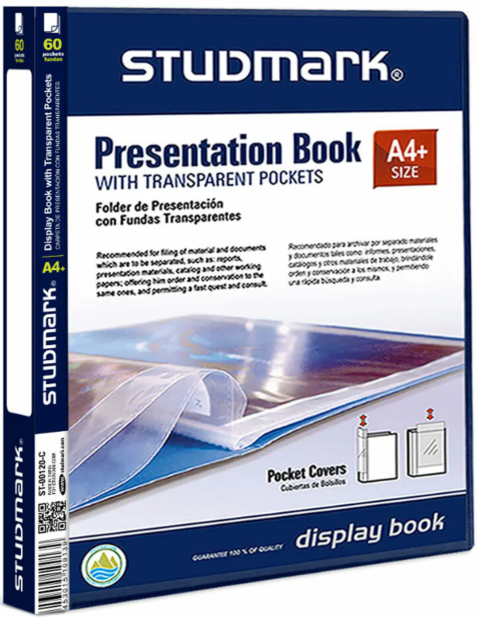Folder con 60 Fundas A4 Studmark 1