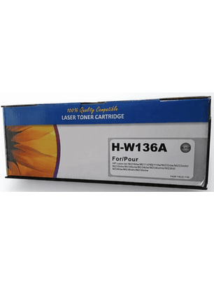 Toner Compatible 136A