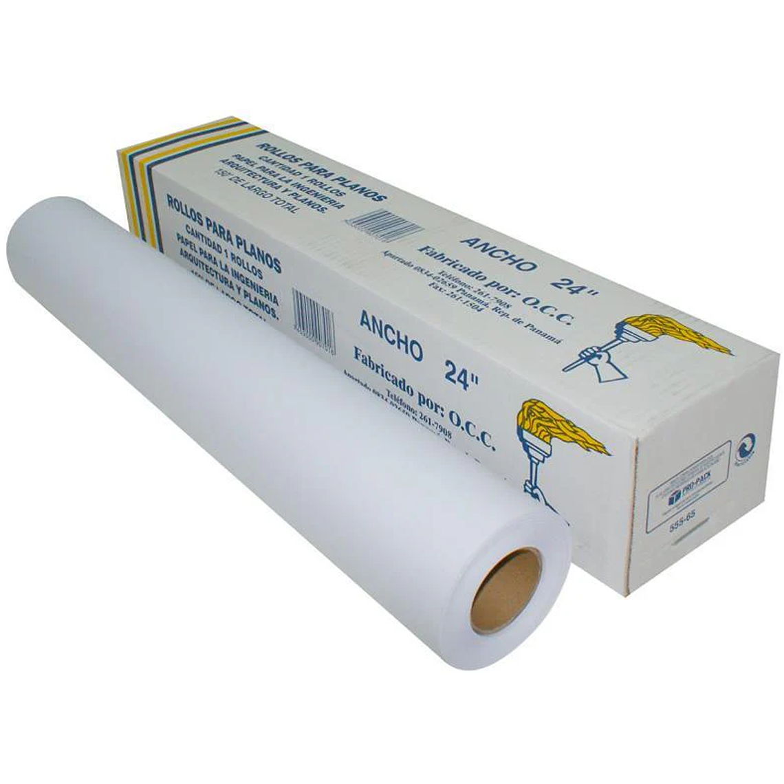 Papel Bond UltraPaper de 20 lbs para Plotter 1