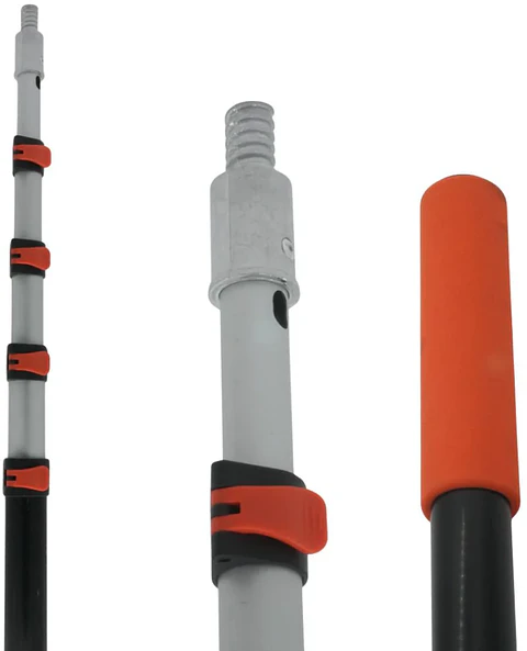 Cepillo Con Extensión Ajustable 9mts Lavado De Páneles Solares
