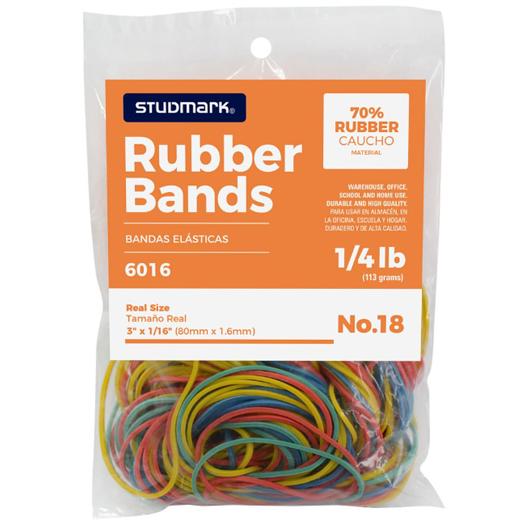 Paquete de ligas de colores #18 de 113g 1