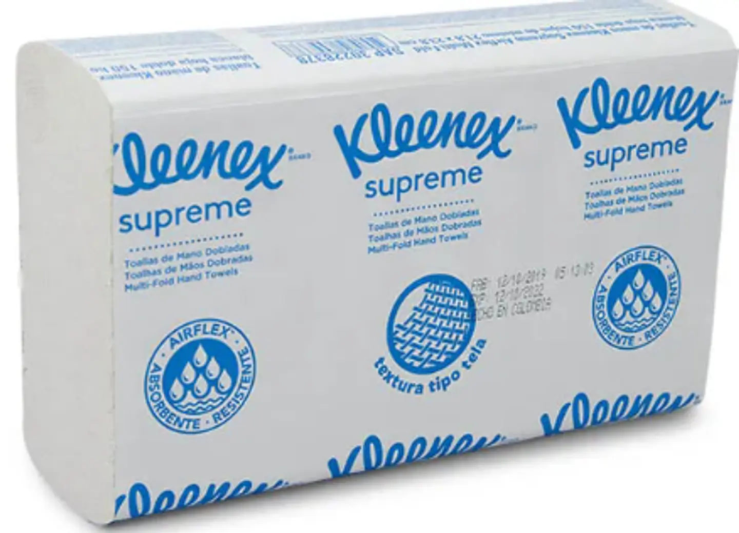 Papel Toalla Foliado Kleenex 18 Pqts x 150 Hojas (2700 hojas) (2pliegos) 1
