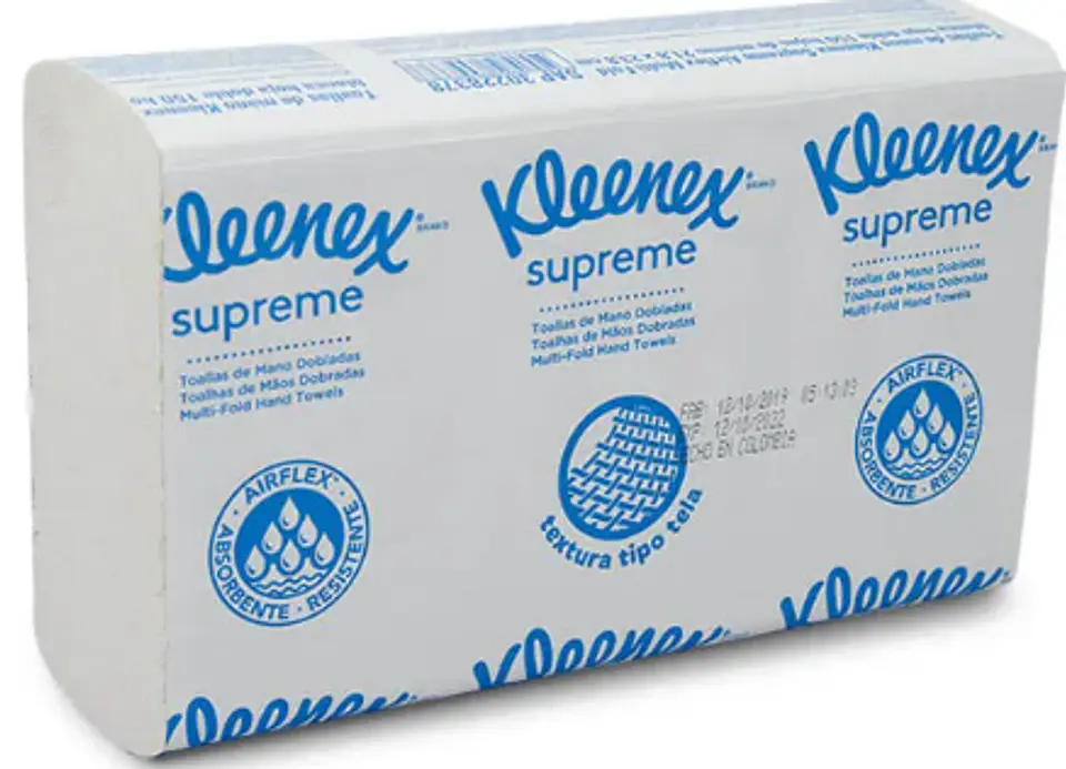 Papel Toalla Foliado Kleenex 18 Pqts x 150 Hojas (2700 hojas) (2pliegos) 1