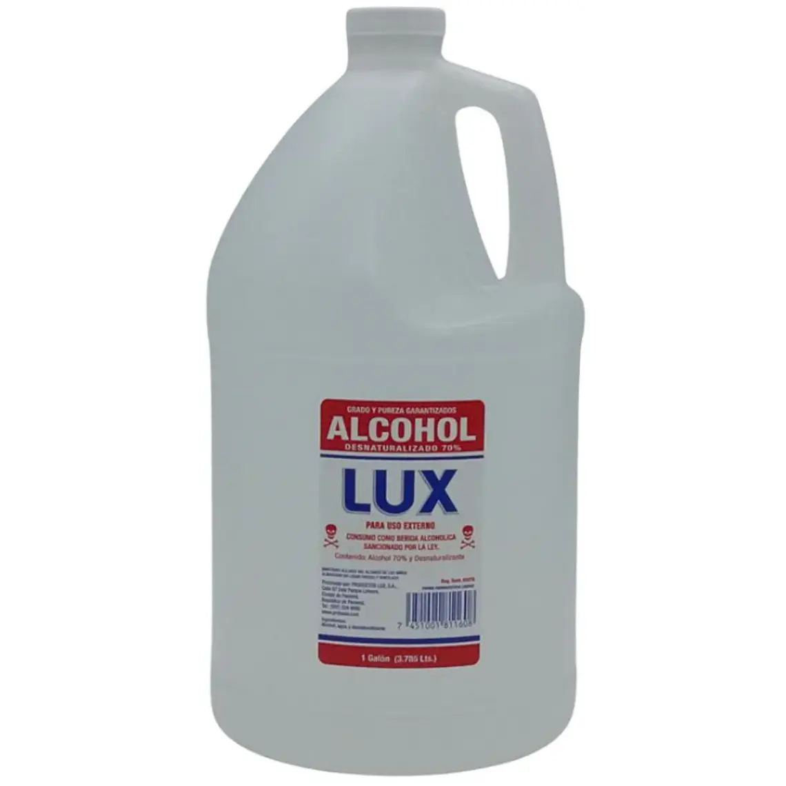 Galón de Alcohol Lux 1
