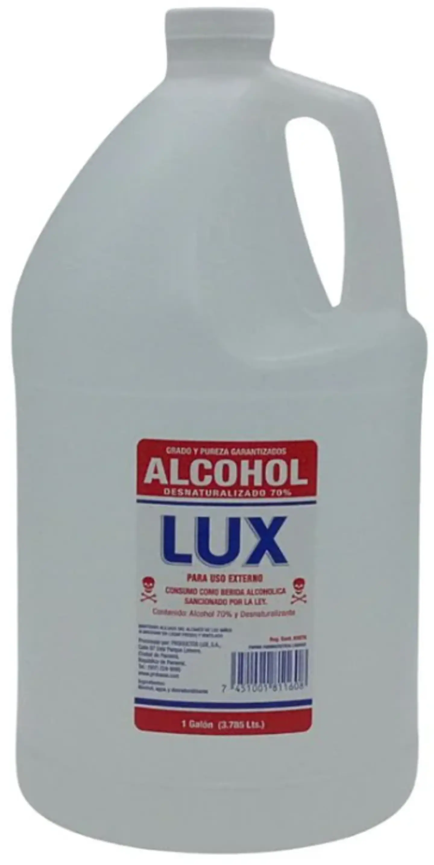 Galón de Alcohol Lux 1