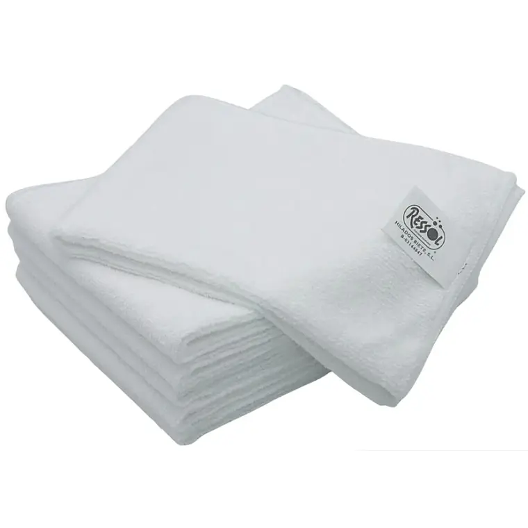 Paquete de 6 paños de Micro-Fibra Blanco 40x30cm 1