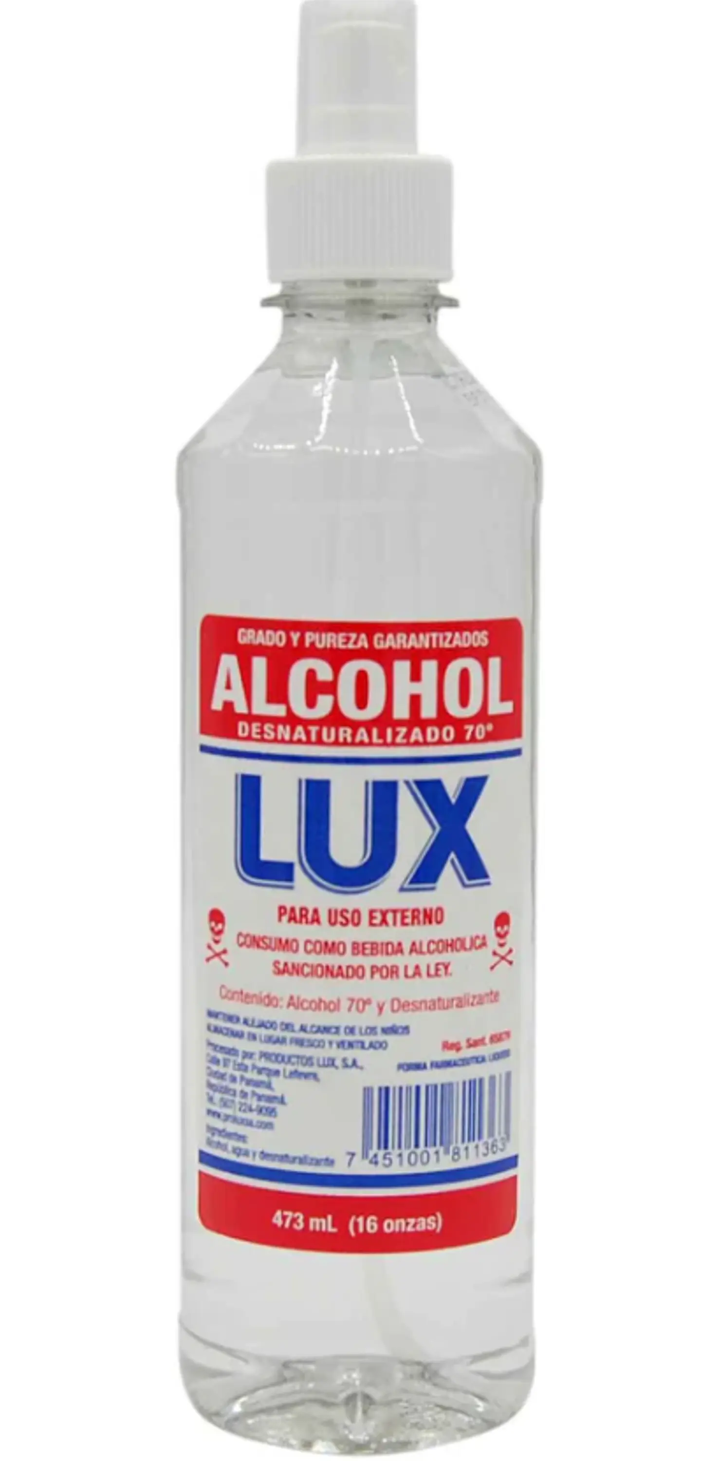 Alcohol Desnaturalizado 70% con Rociador 1