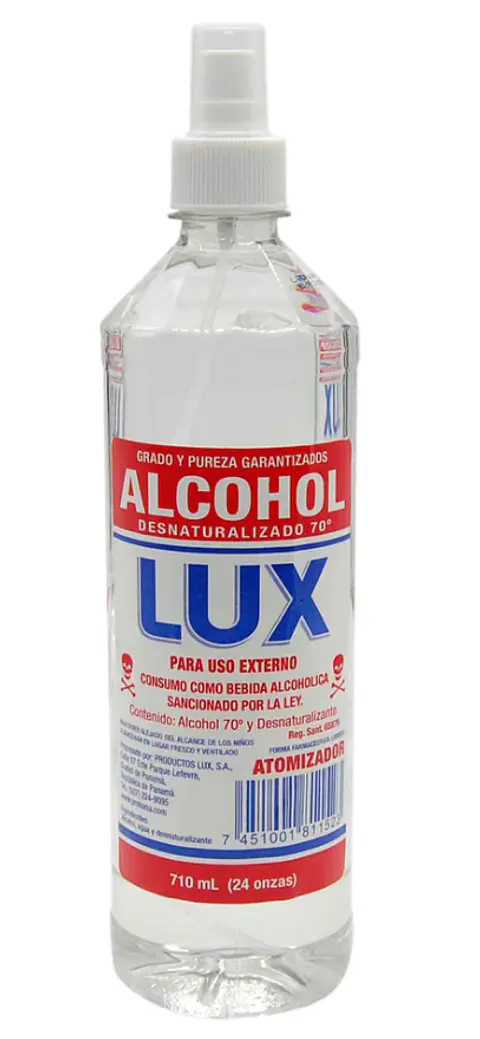 Alcohol Desnaturalizado 70% con Rociador