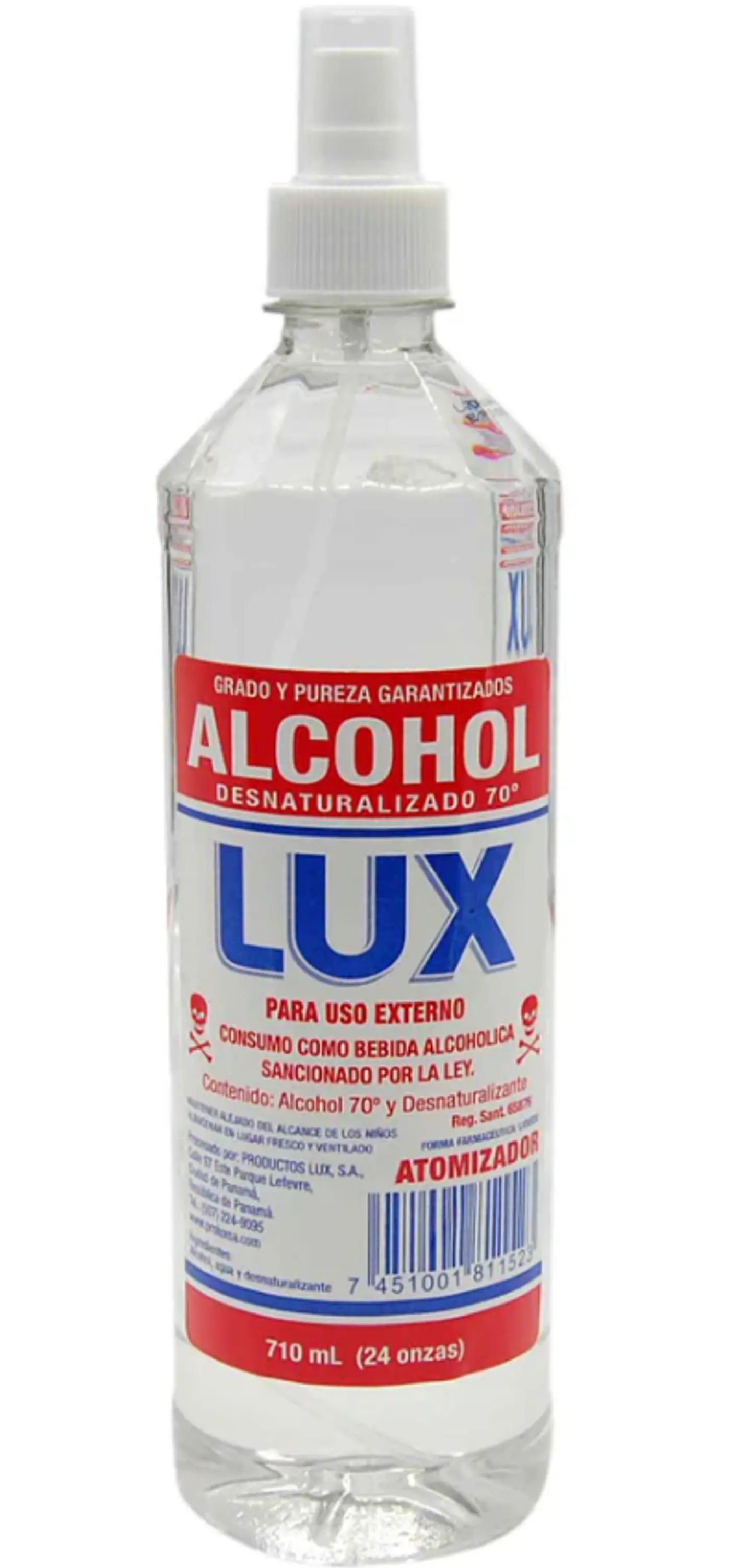 Alcohol Desnaturalizado 70% con Rociador 2