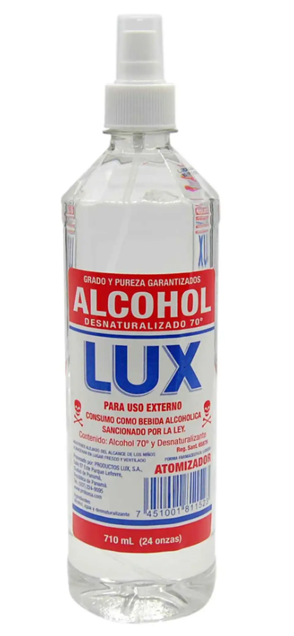 Alcohol Desnaturalizado 70% con Rociador 2