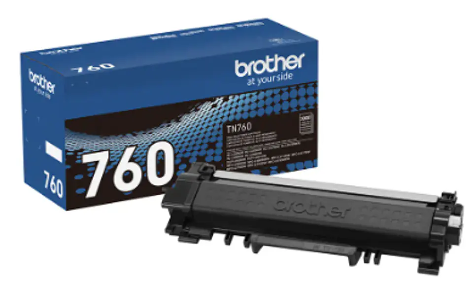 Tóner Brother Negro de alto rendimiento TN-760 1