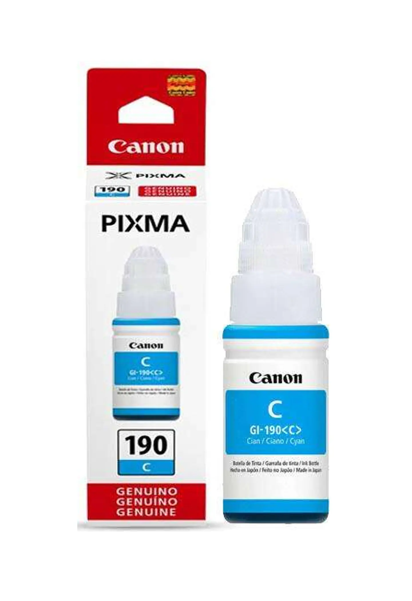 Tintas Canon GI-190 Originales para Impresoras PIXMA Serie G en Panamá 2
