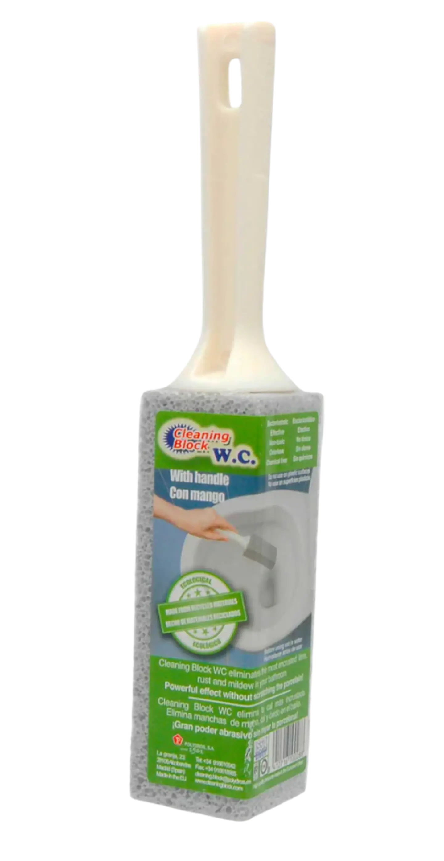 Piedra Pómez Cleaning Block para Limpieza de Inodoros y Sarro 1