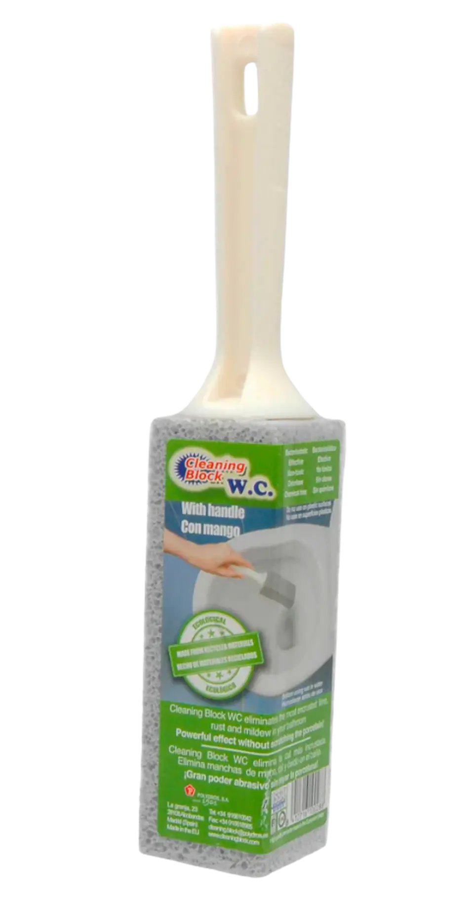 Piedra Pómez Cleaning Block para Limpieza de Inodoros y Sarro 1