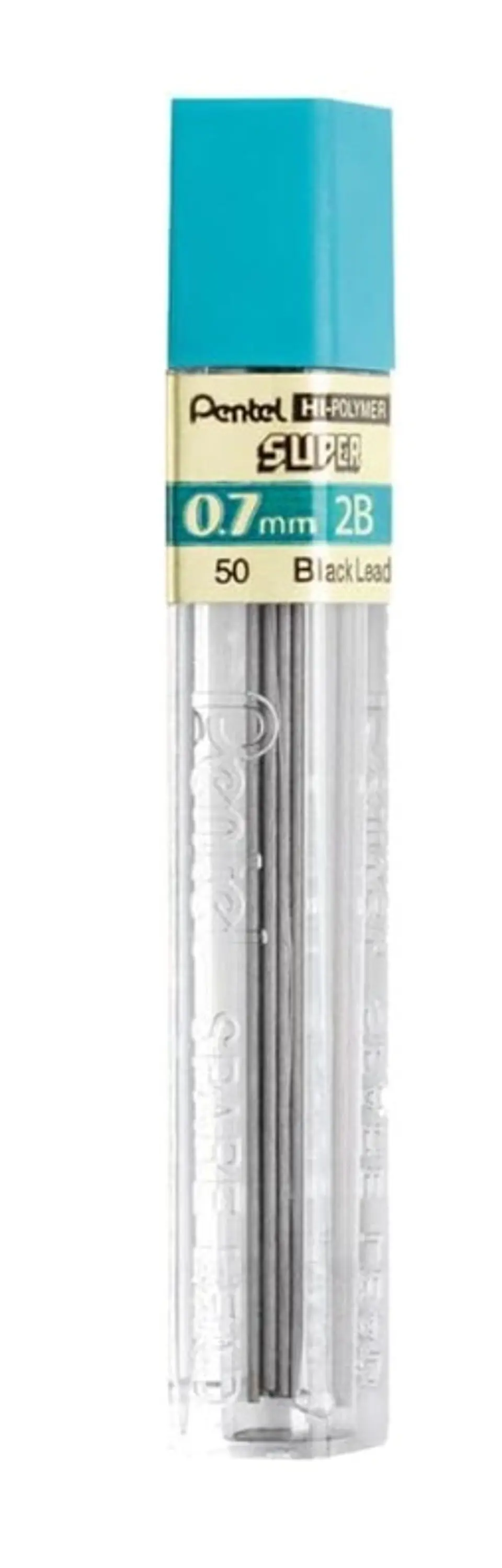 Minas Pentel Hi-Polymer 0.7 mm 2B | Repuesto para Lápiz Mecánico 1