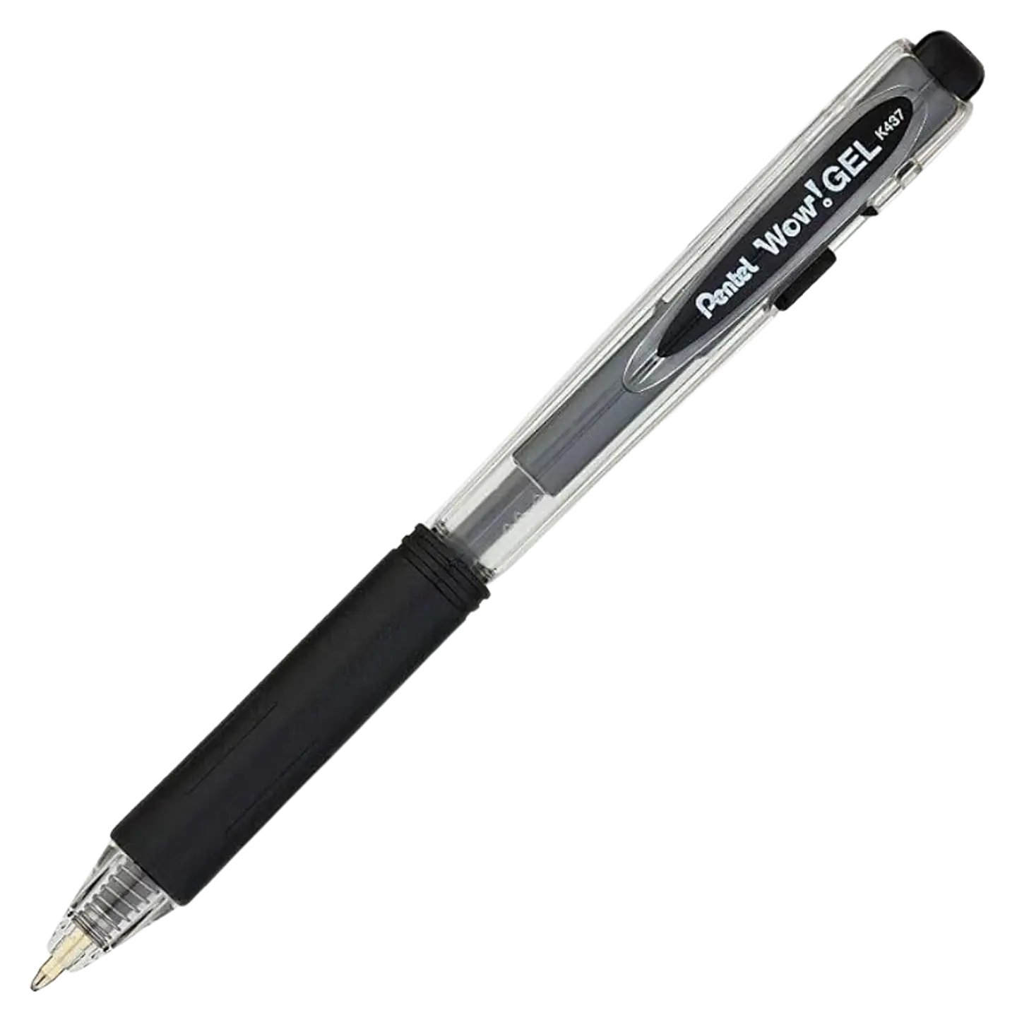 Bolígrafo Gel Pentel WOW! K437 0.7 mm Azul, Negro y Rojo 2
