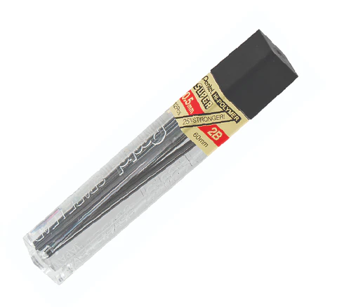 Mina Pentel Hi-Polymer 0.5 mm HB y 2B