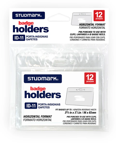 Portacredenciales Horizontal Studmark 96 x 83 mm