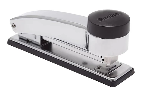 Engrapadora de golpe Barrilito 8191ETC | Engrapadora metálica de oficina resistente