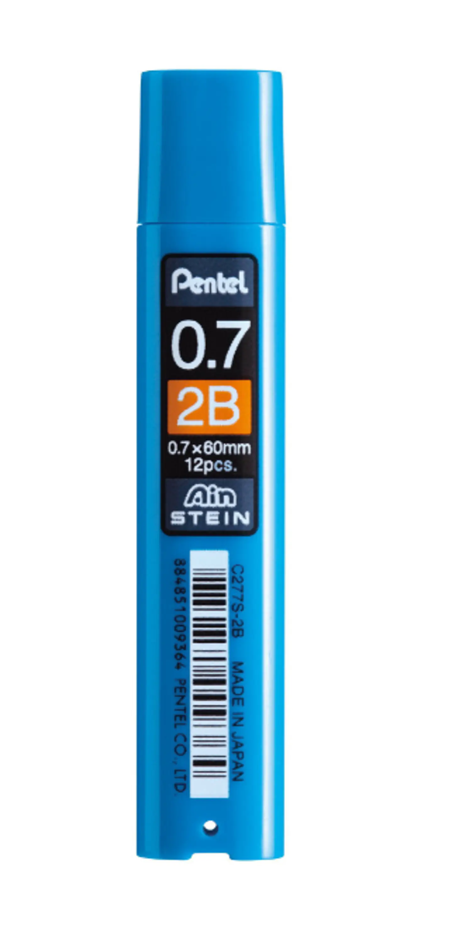 Minas Pentel Hi-Polymer 0.7 mm 2B C277-2B 1