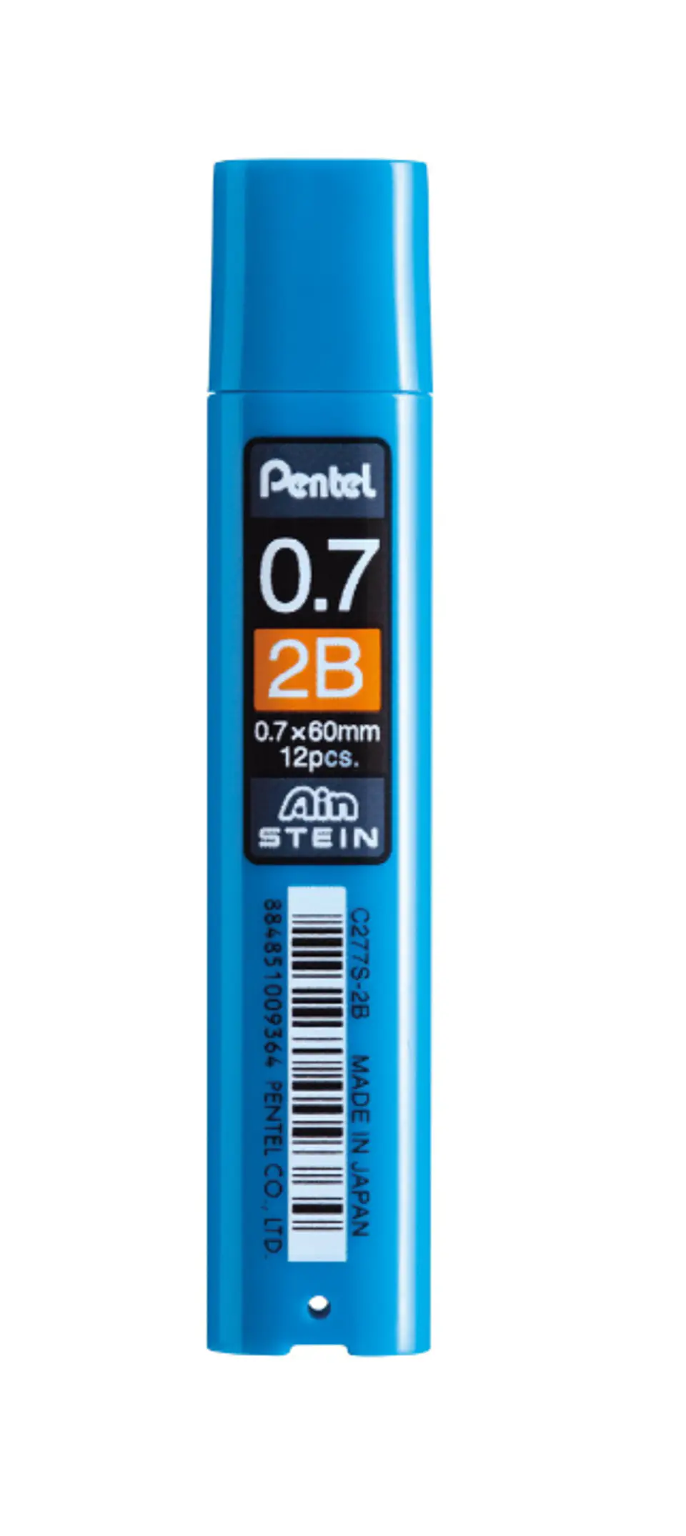 Minas Pentel Hi-Polymer 0.7 mm 2B C277-2B 1