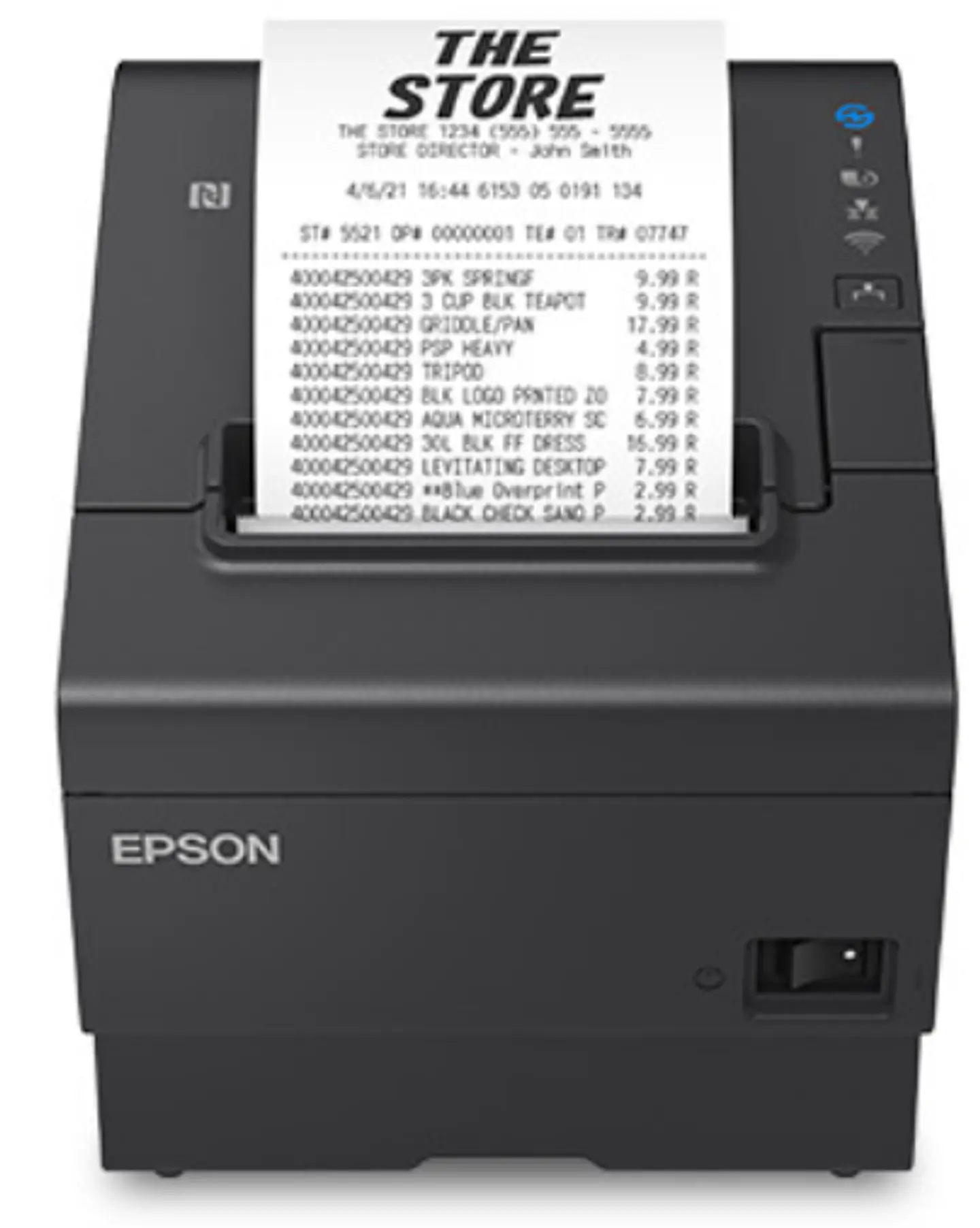 Epson TM-T88VII USB Ethernet Impresora POS 1