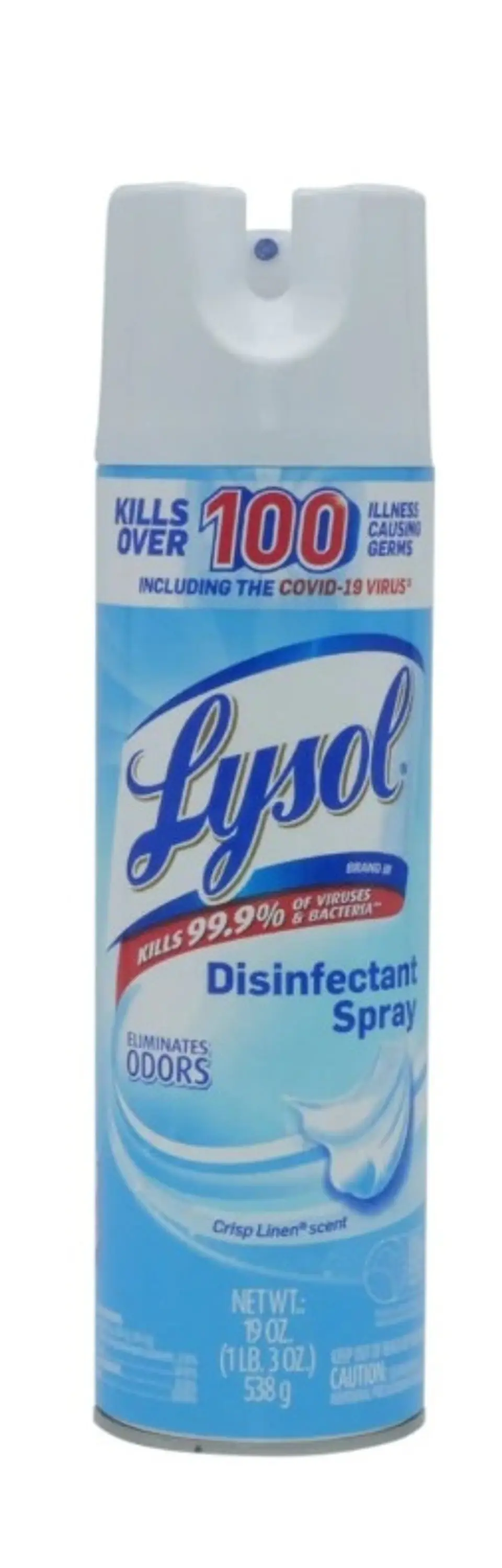 Lysol Desinfectante Aerosol Crisp Linen 538 g 1