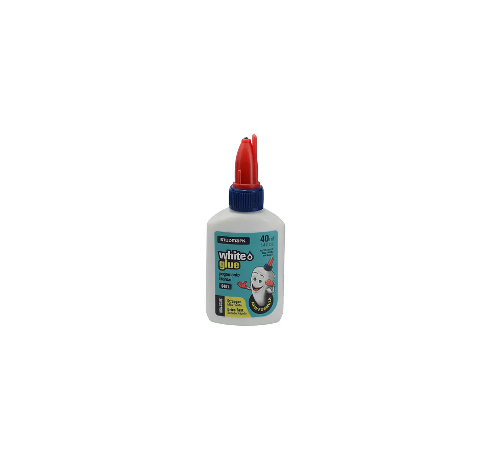 Goma Blanca Studmark Lavable para Escuela y Manualidades 1