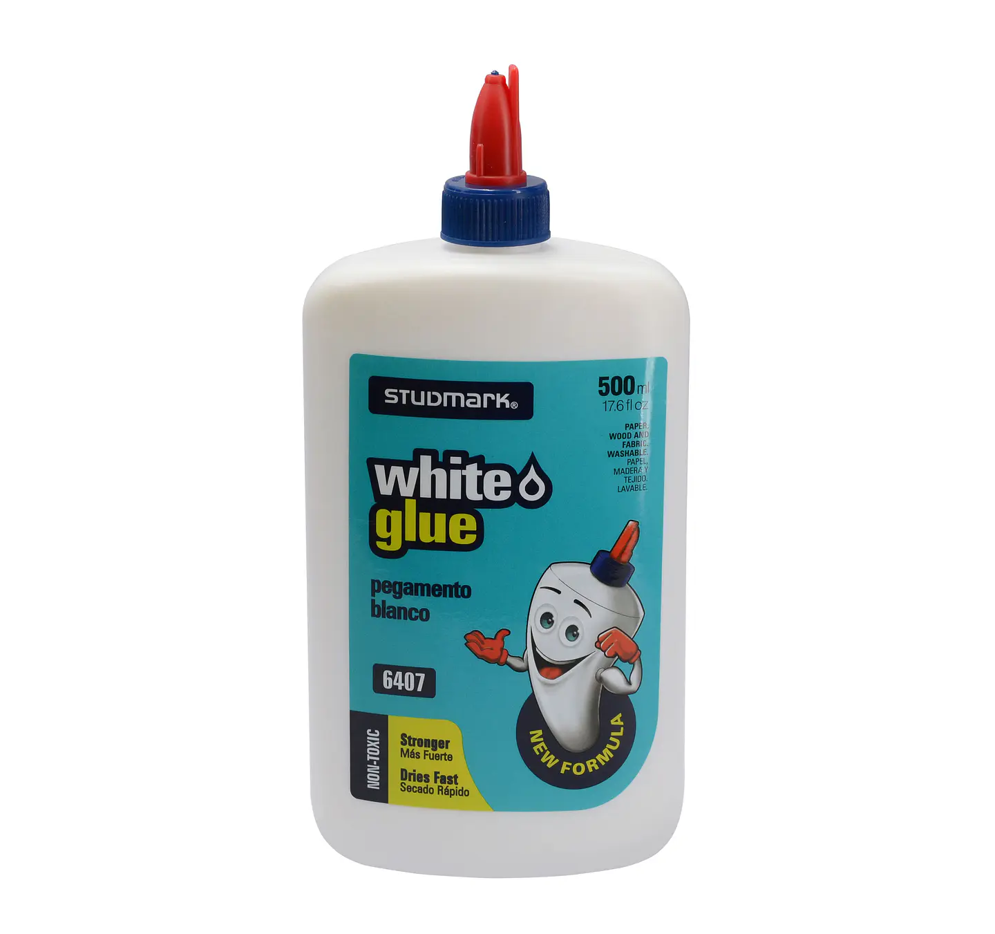 Goma Blanca Studmark Lavable para Escuela y Manualidades 6