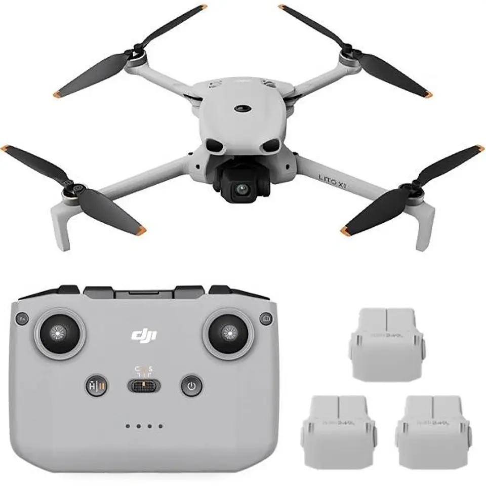 Drone DJI Lito X1 Fly More Combo RC-N3 4K HDR 1