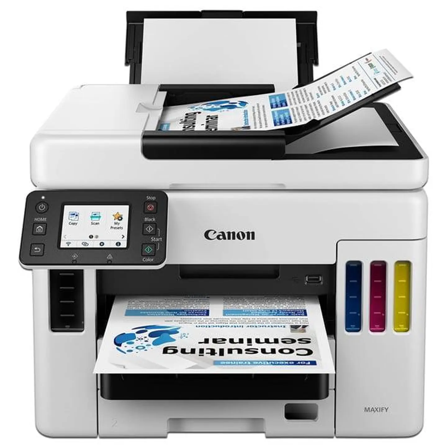 Impresora Multifunción Canon MAXIFY GX7110 MegaTank Wi-Fi 6880C004AA 3