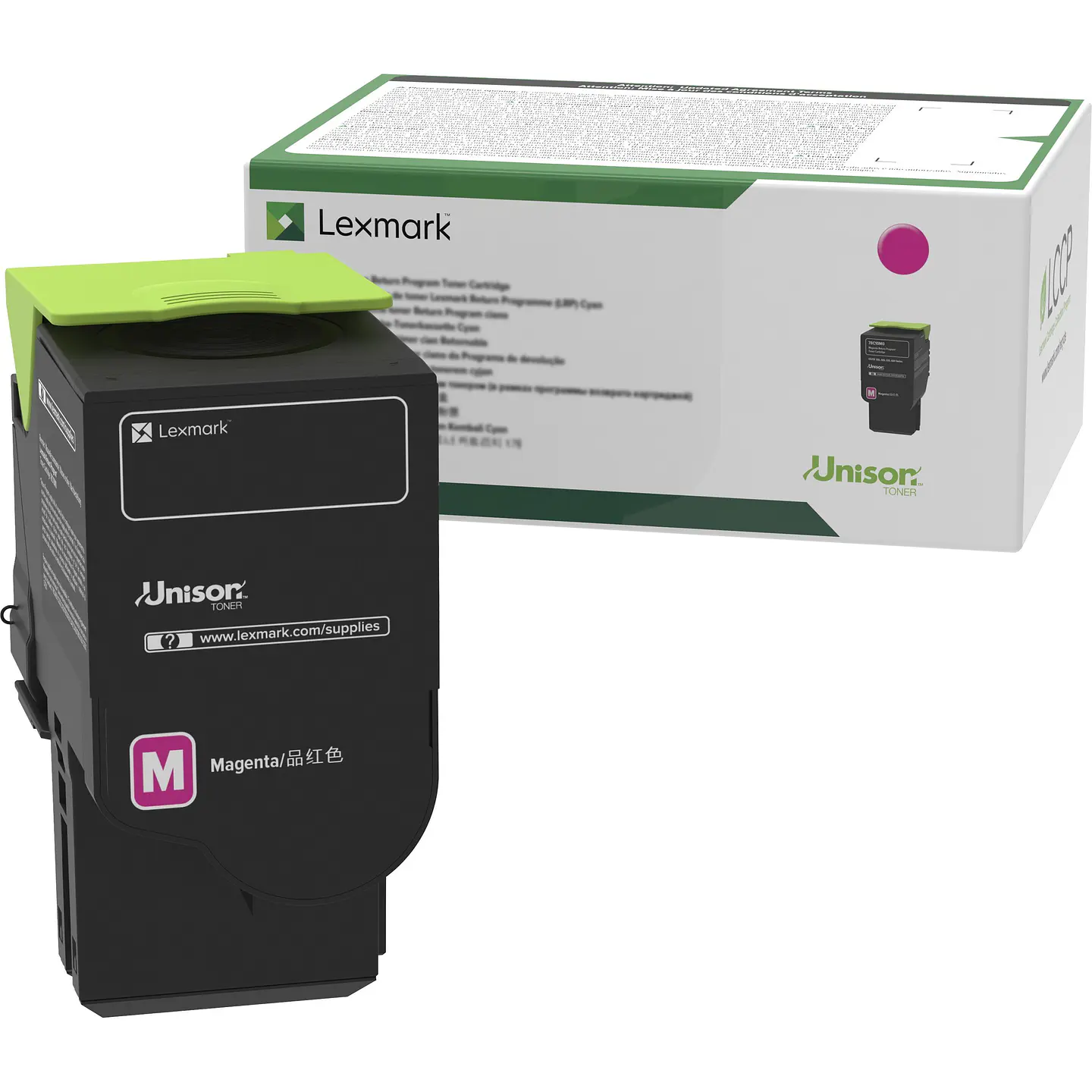 Tóner Lexmark 75M4HK0 / 75M4HC0 / 75M4HM0 / 75M4HY0 Alto Rendimiento 3