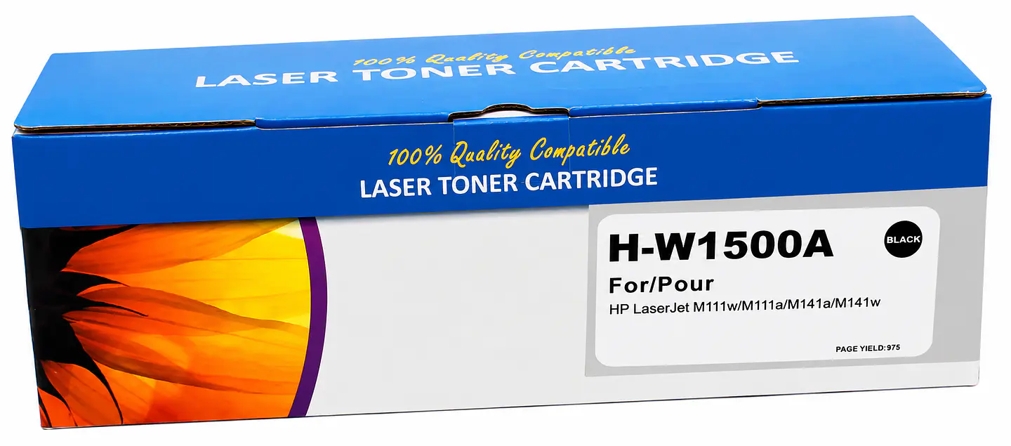 Tóner Compatible HP W1500A (150A) Negro para HP LaserJet M111w, M111a, M141a y M141w 1