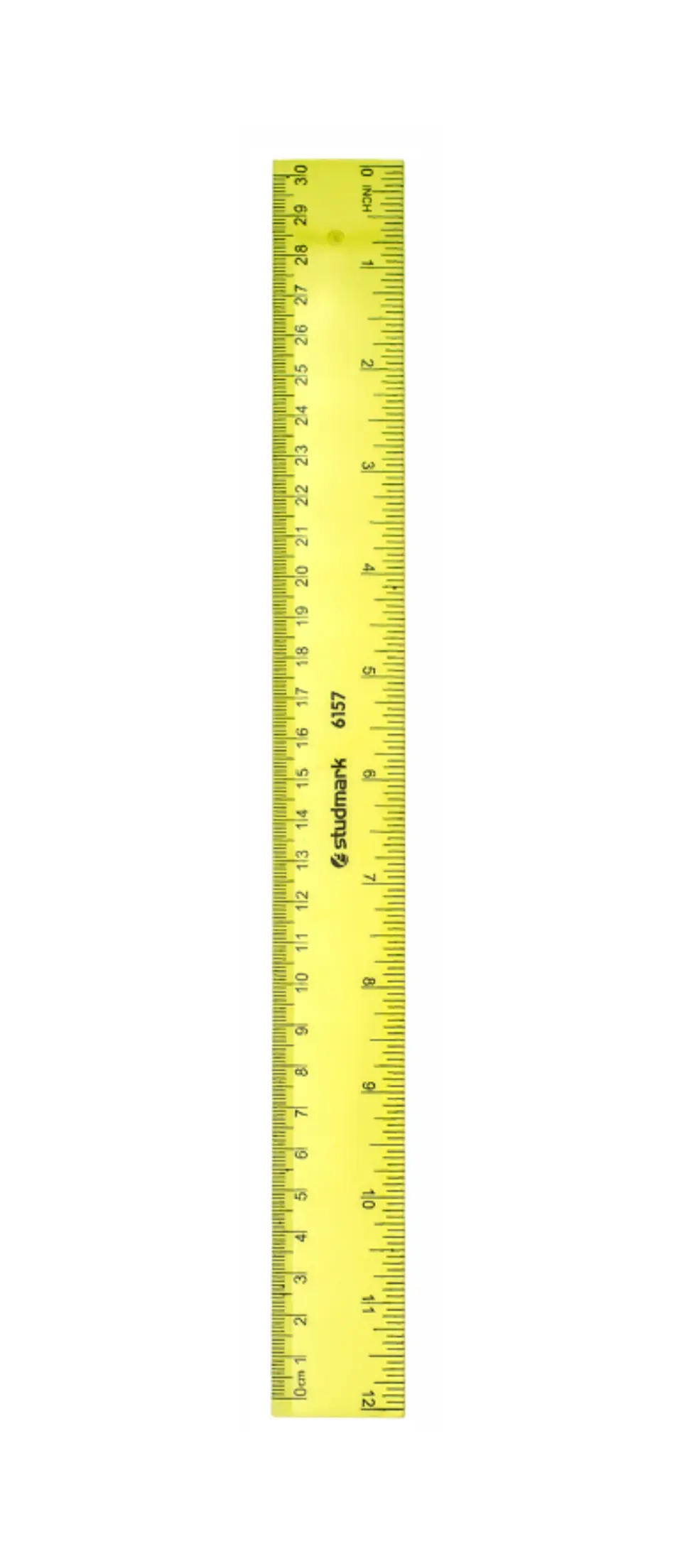 Regla Plástica Studmark 30 cm Colores Variados 1
