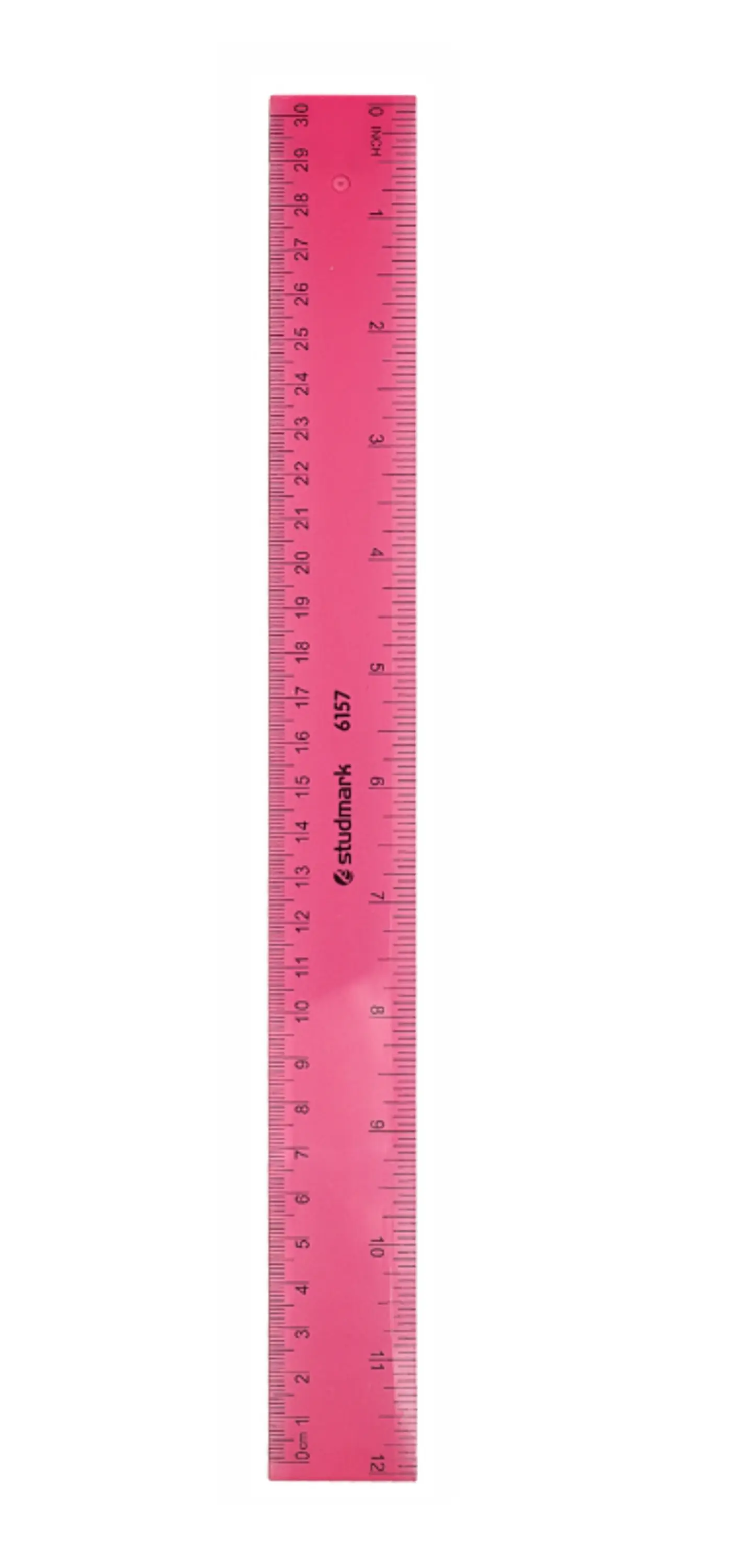 Regla Plástica Studmark 30 cm Colores Variados 2