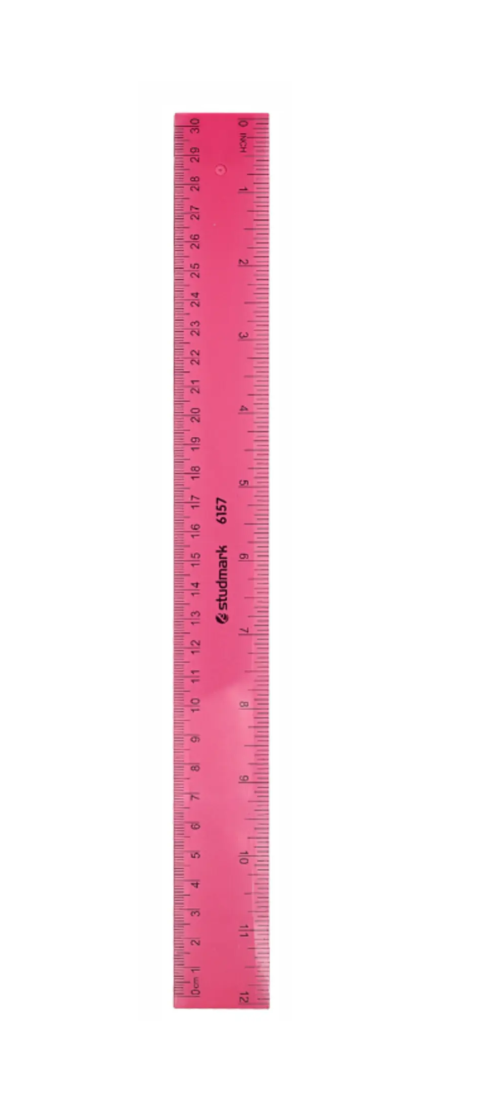 Regla Plástica Studmark 30 cm Colores Variados 2