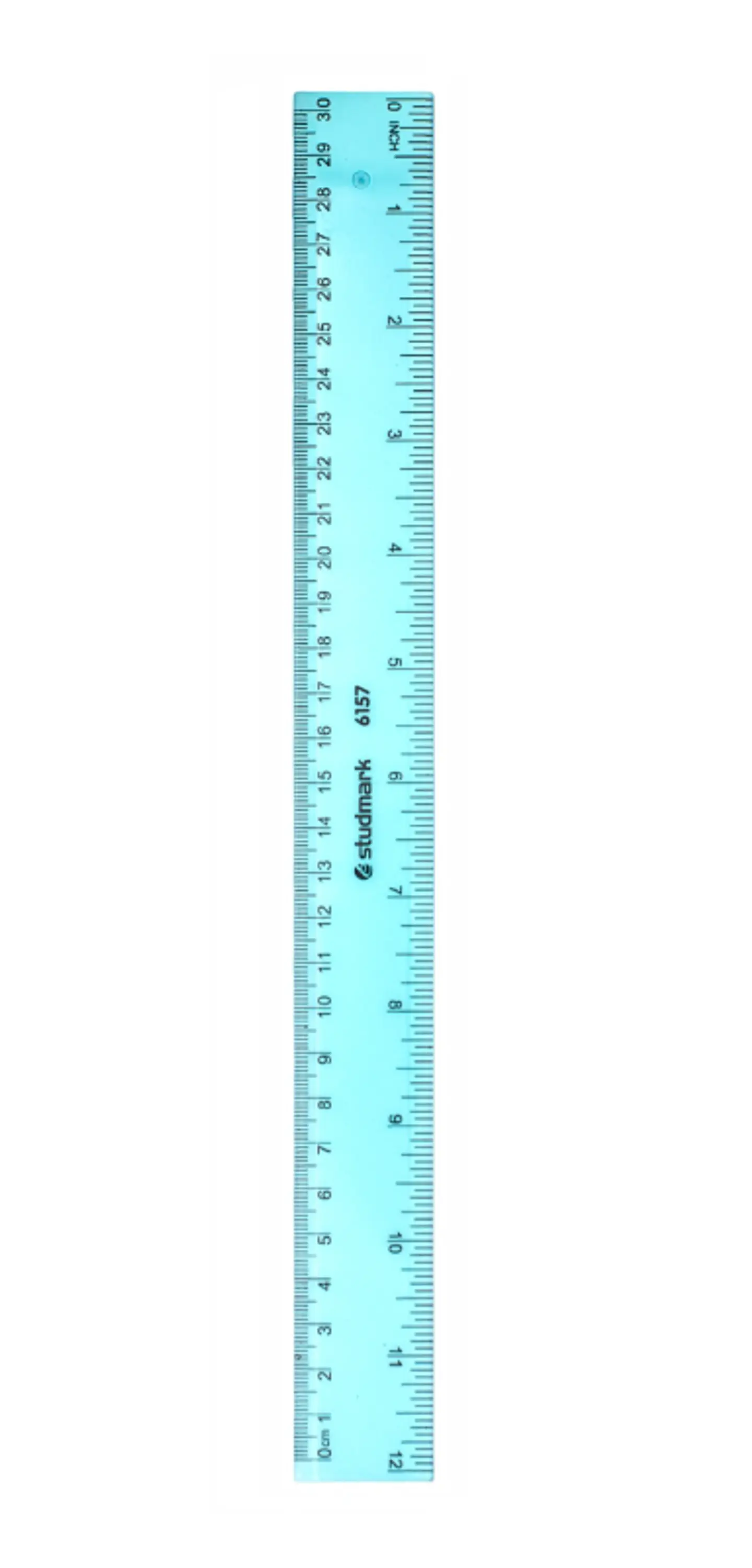 Regla Plástica Studmark 30 cm Colores Variados 3