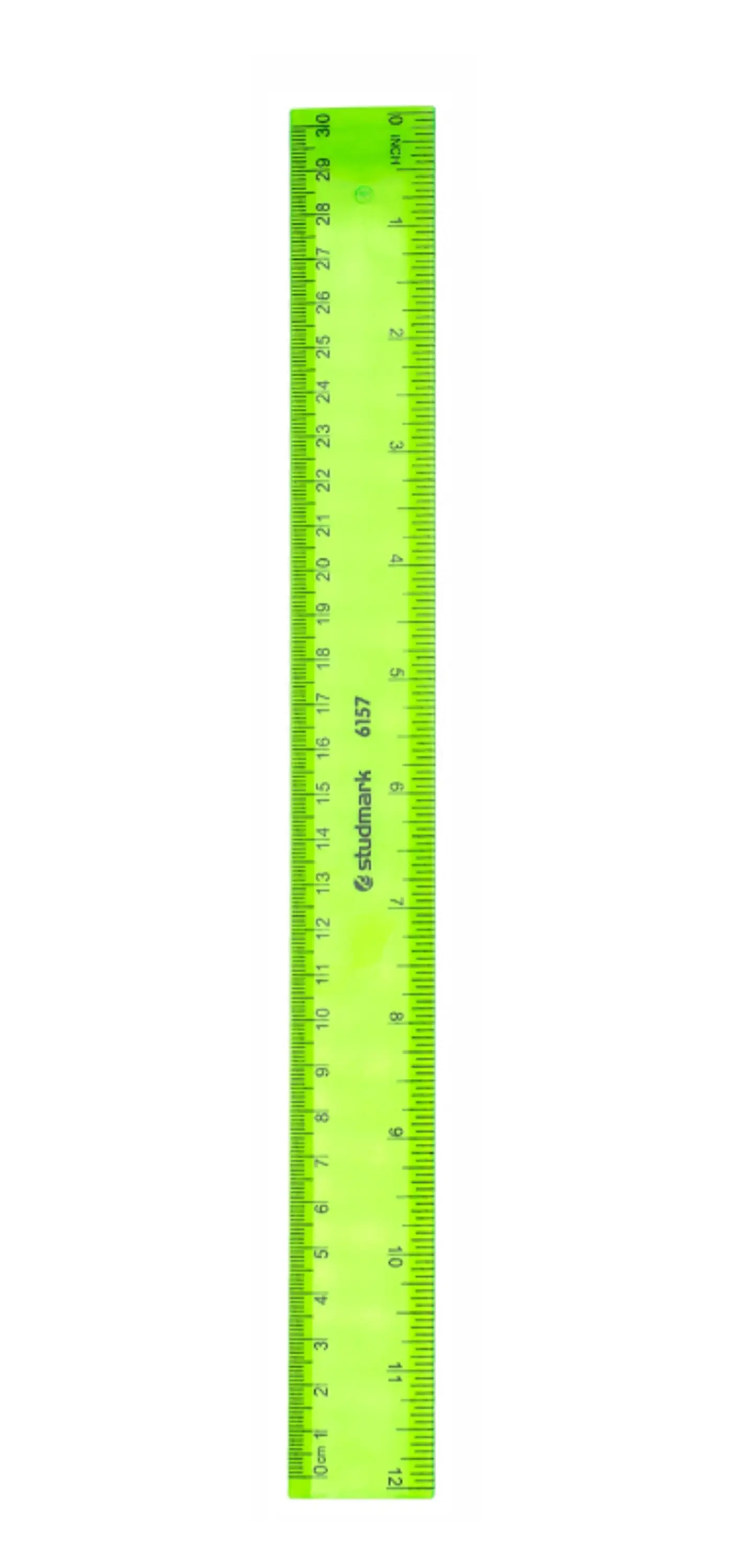 Regla Plástica Studmark 30 cm Colores Variados 4