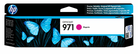 Cartuchos de Tinta HP 971 Originales Cian Magenta Amarillo