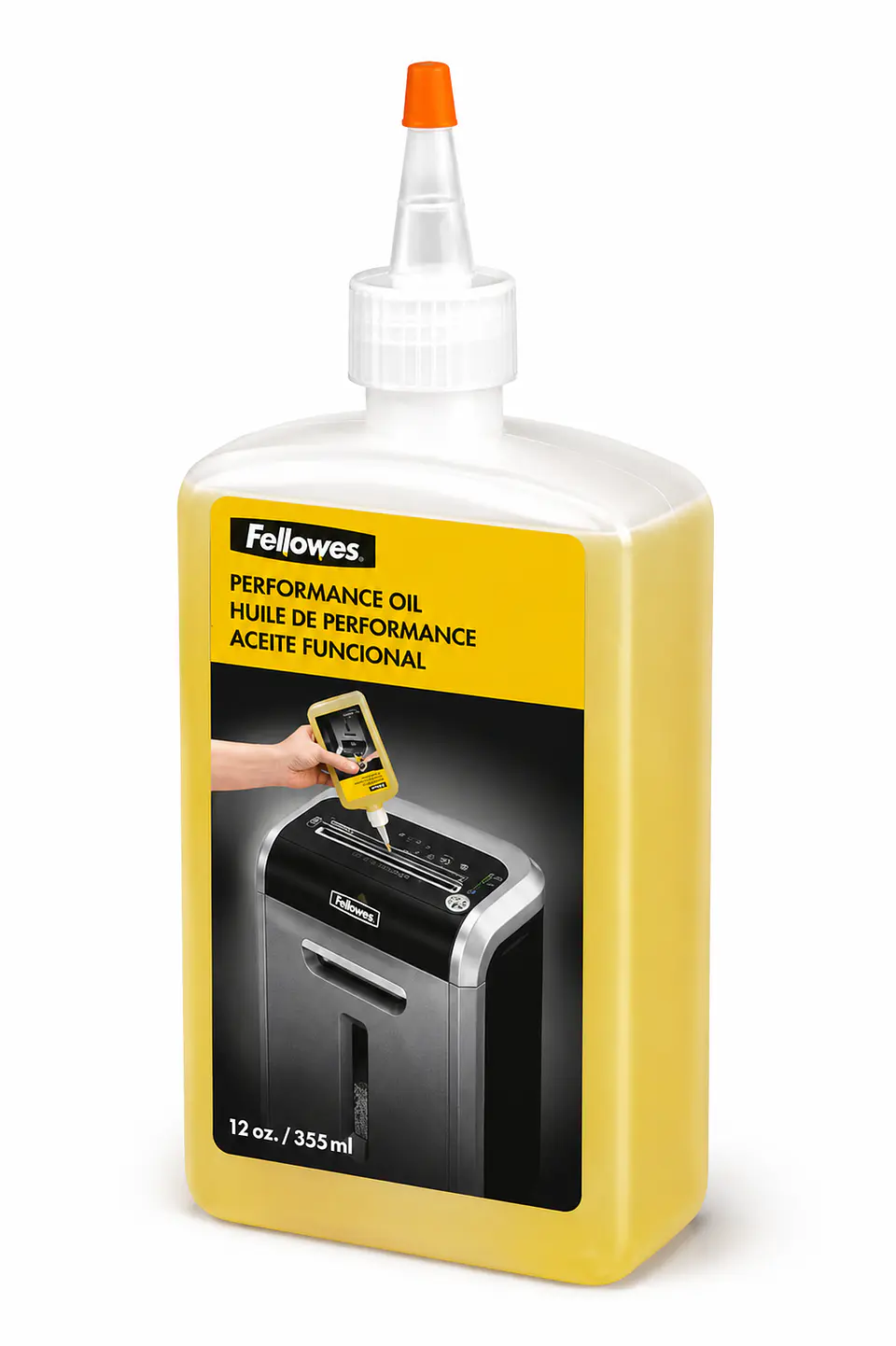 Lubricante Fellowes para Trituradoras 355 ml | Aceite para Destructoras de Papel 1