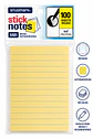 Notas Autoadhesivas Rayadas Studmark 76 x 127 mm 100 Hojas para Oficina y Escuela - Miniatura 1