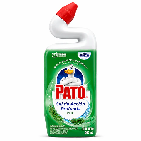 Gel Limpiador para Inodoro Pato Acción Profunda 500 ml