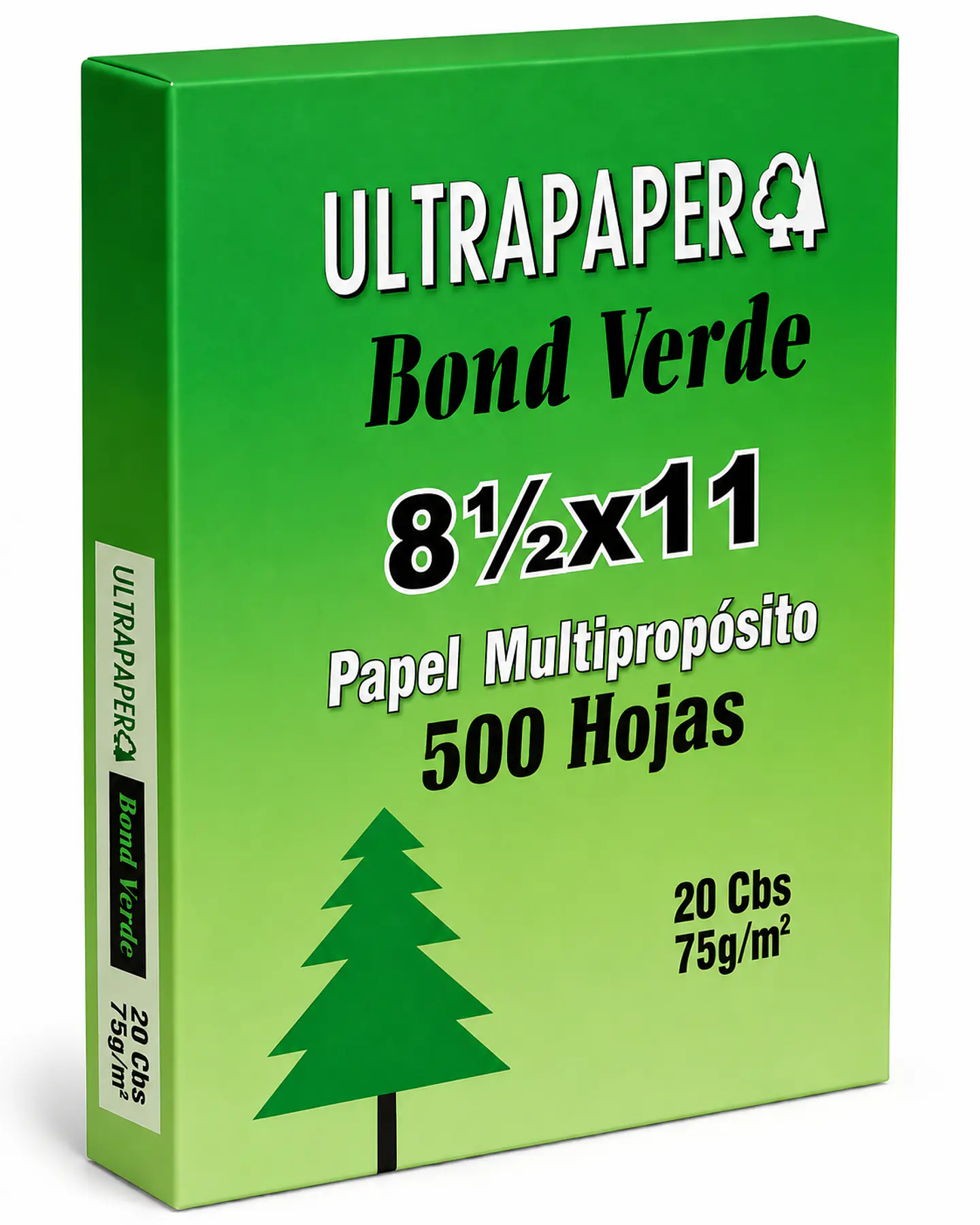Papel Bond Ultrapaper de Colores Carta 500 Hojas 3