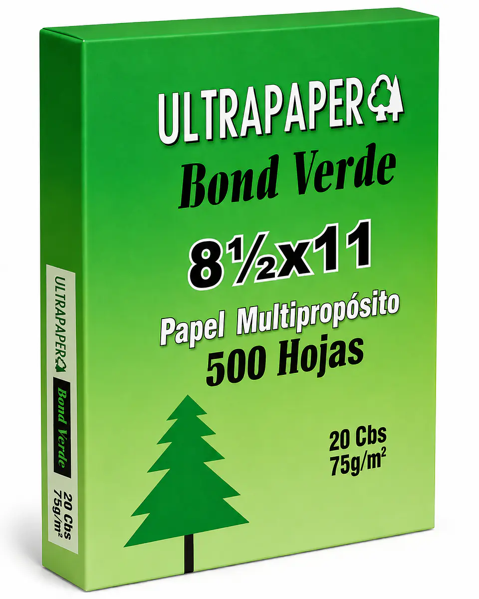 Papel Bond Ultrapaper de Colores Carta 500 Hojas 3