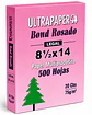 Papel Bond de Colores UltraPaper Tamaño Legal 8.5 x 14 Pulgadas 75 g 500 Hojas Disponible en Amarillo, Celeste, Rosado y Verde - Miniatura 3