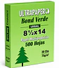 Papel Bond de Colores UltraPaper Tamaño Legal 8.5 x 14 Pulgadas 75 g 500 Hojas Disponible en Amarillo, Celeste, Rosado y Verde - Miniatura 4