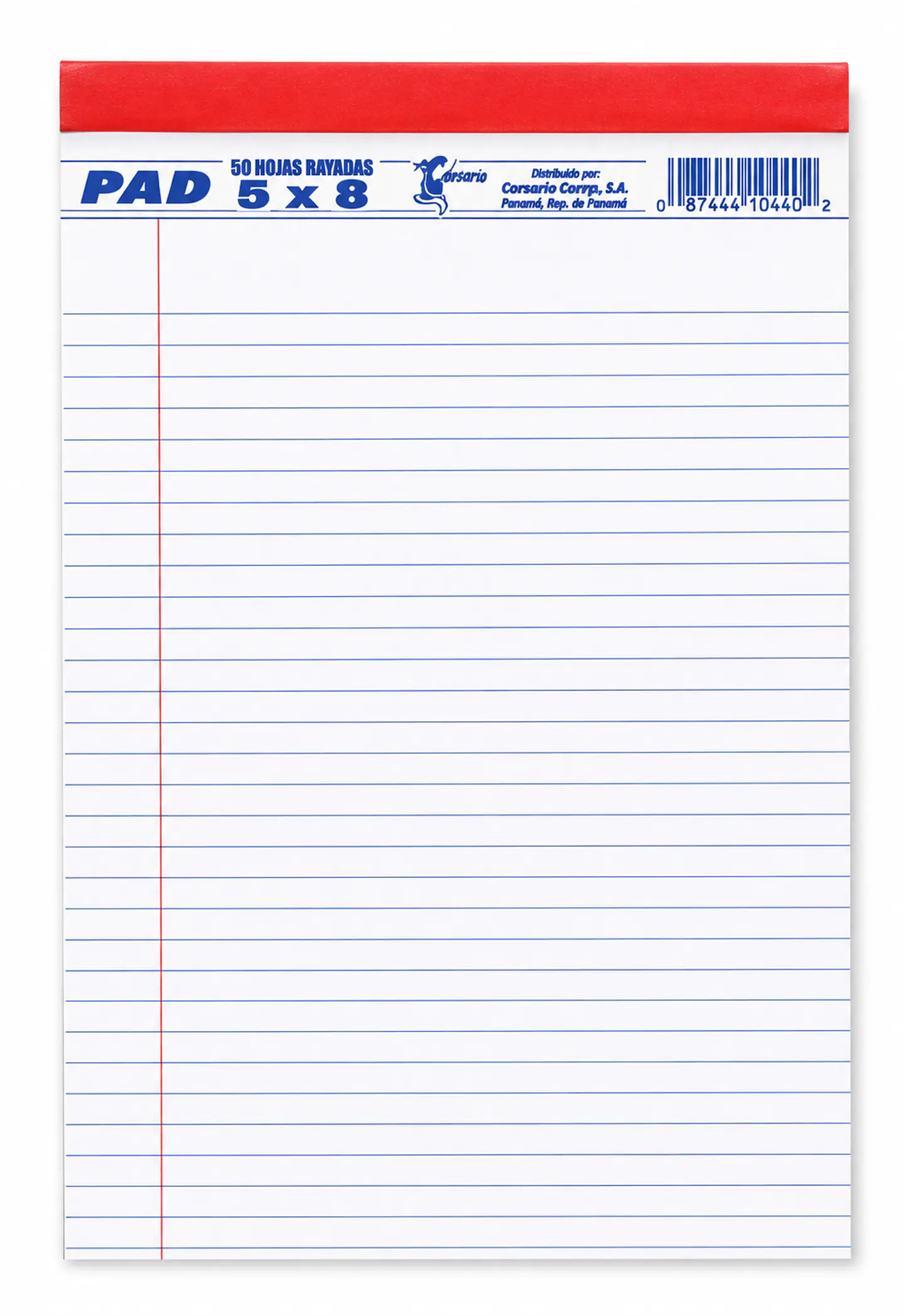 Libreta Rayada Corsario 5x8 para Apuntes y Oficina 1